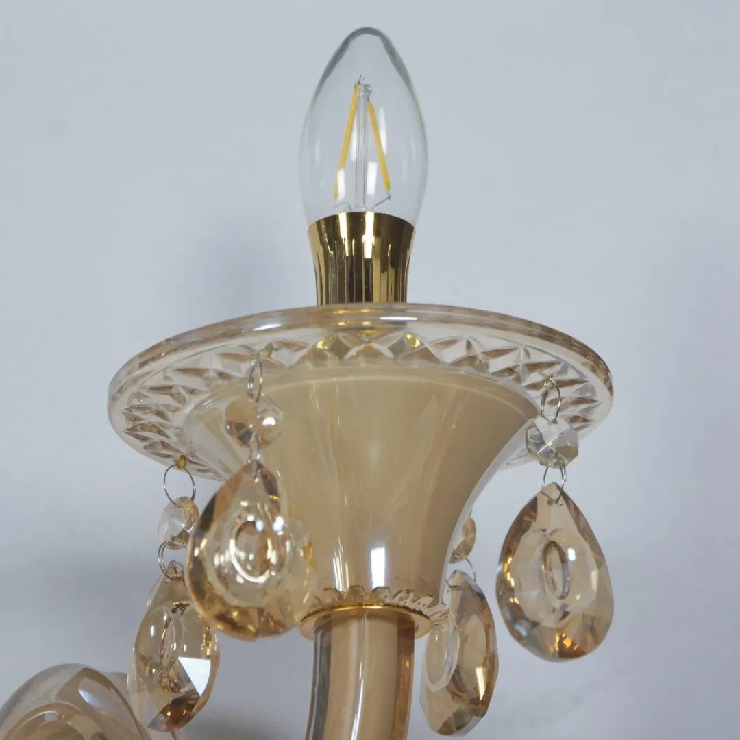 B&B Classic Amber Wall Light
