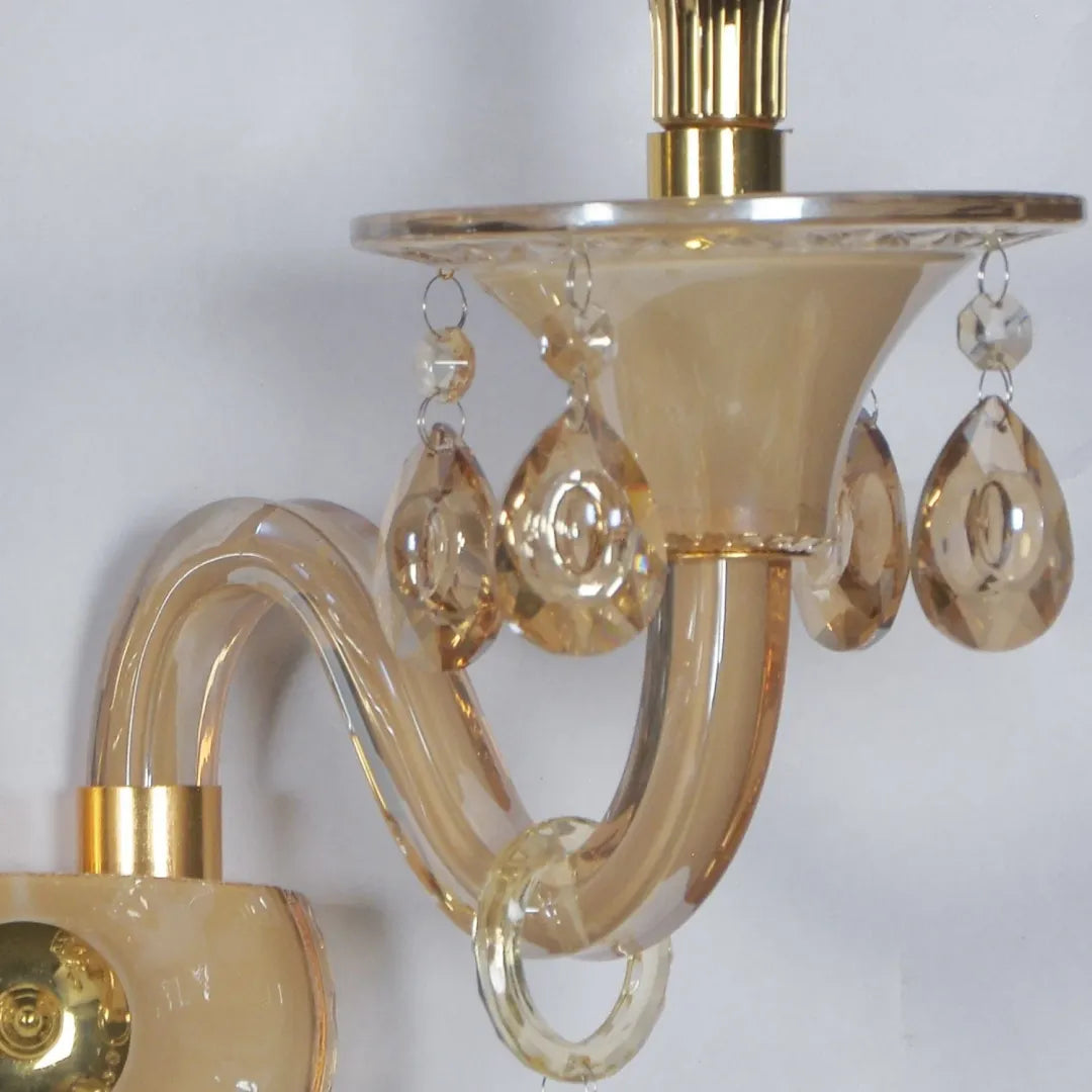 B&B Classic Amber Wall Light