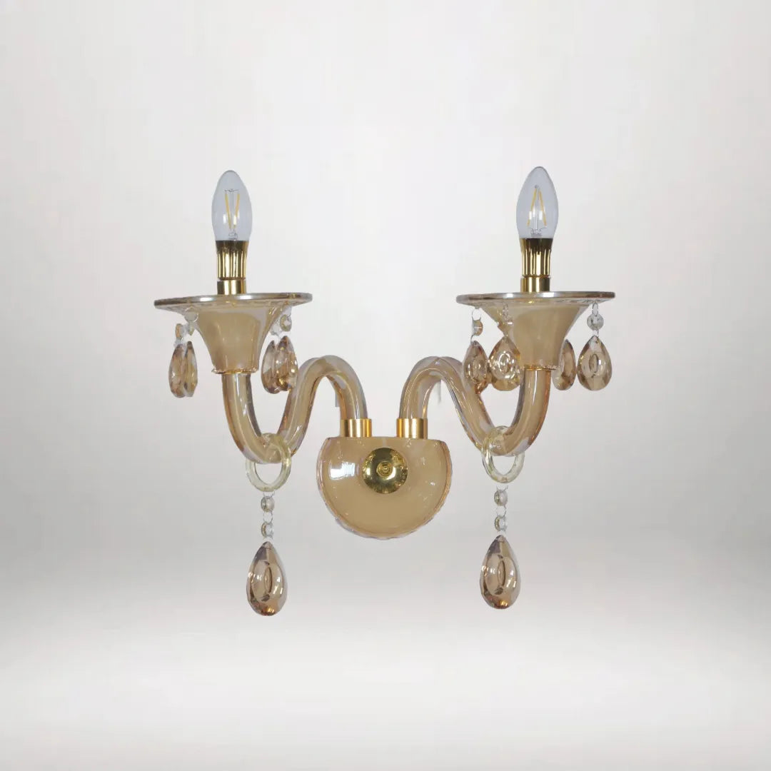 B&B Classic Amber Wall Light