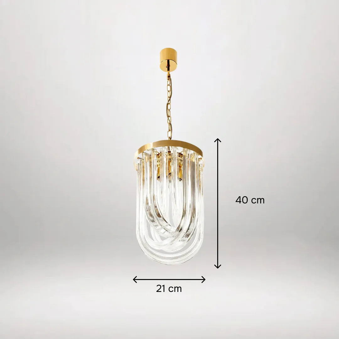 B&B Contemporary Chandelier - Bliss and Birch