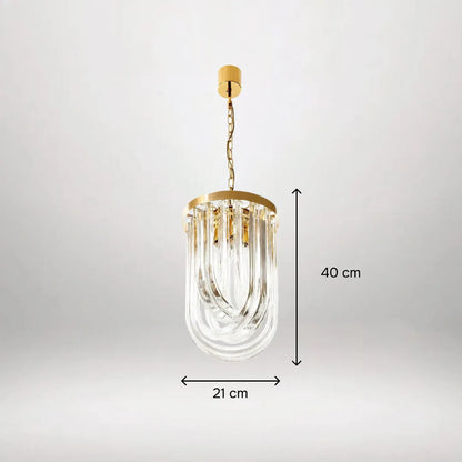 B&B Contemporary Chandelier - Bliss and Birch