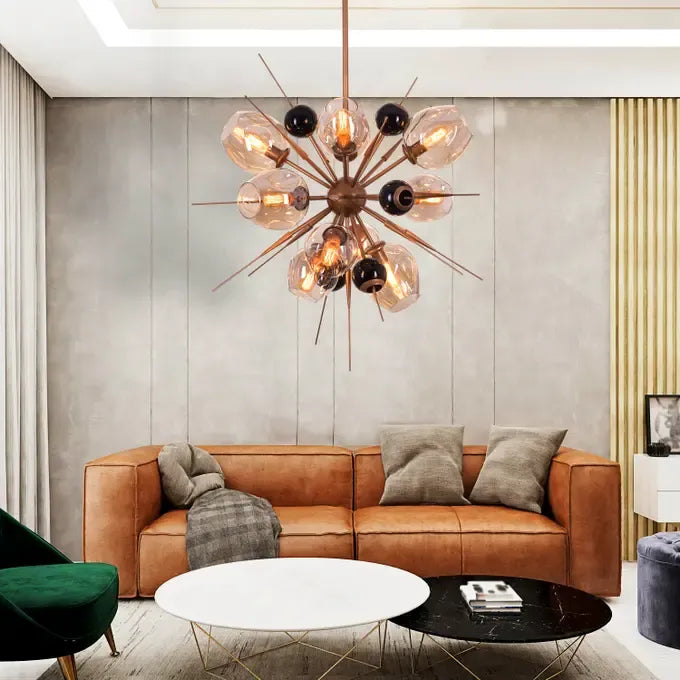 B&B Depth of Love Glass Chandelier