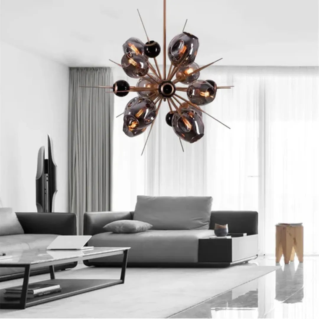 B&B Depth of Love Glass Chandelier - Bliss and Birch