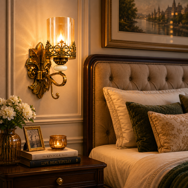 B&B Antique Style Wall Sconce Lamp