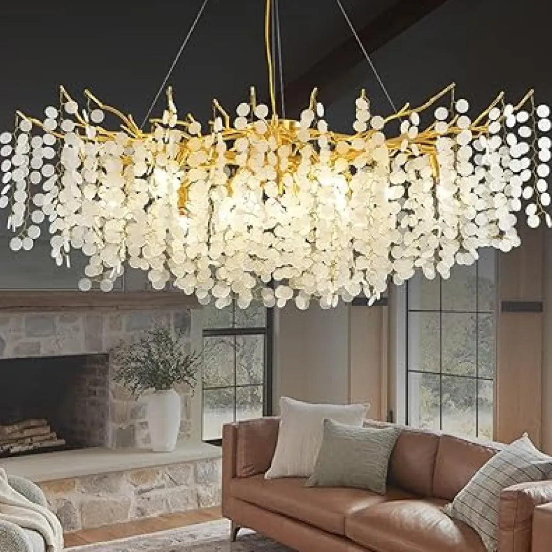 B&B Elegant French Crystal Chandelier - Bliss and Birch