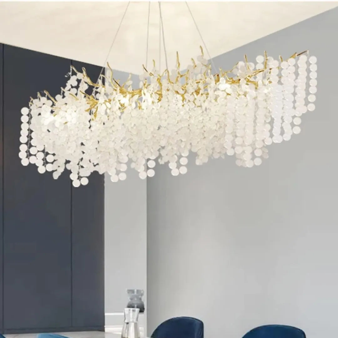 B&B Elegant French Crystal Chandelier - Bliss and Birch