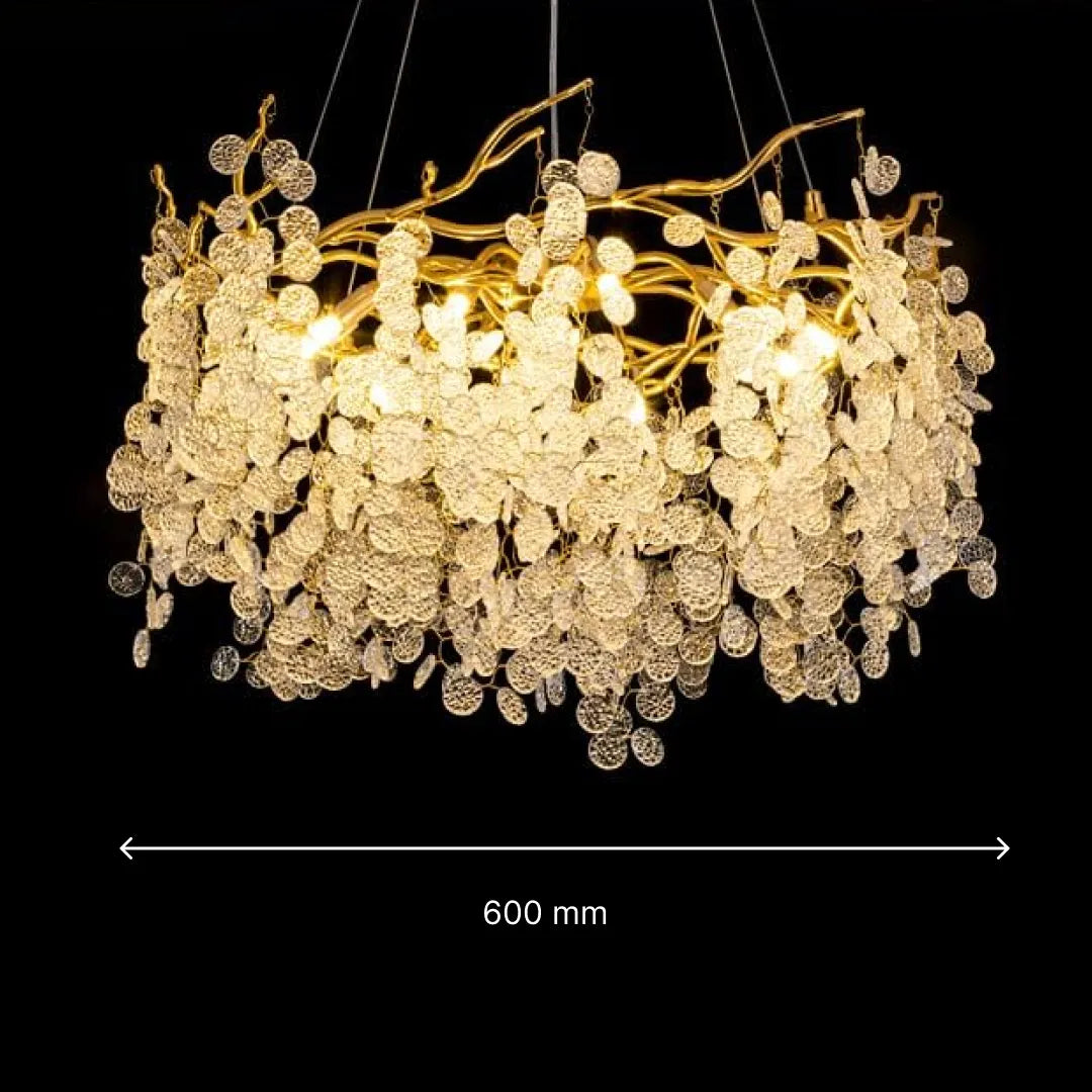 B&B Elegant French Crystal Chandelier - Bliss and Birch