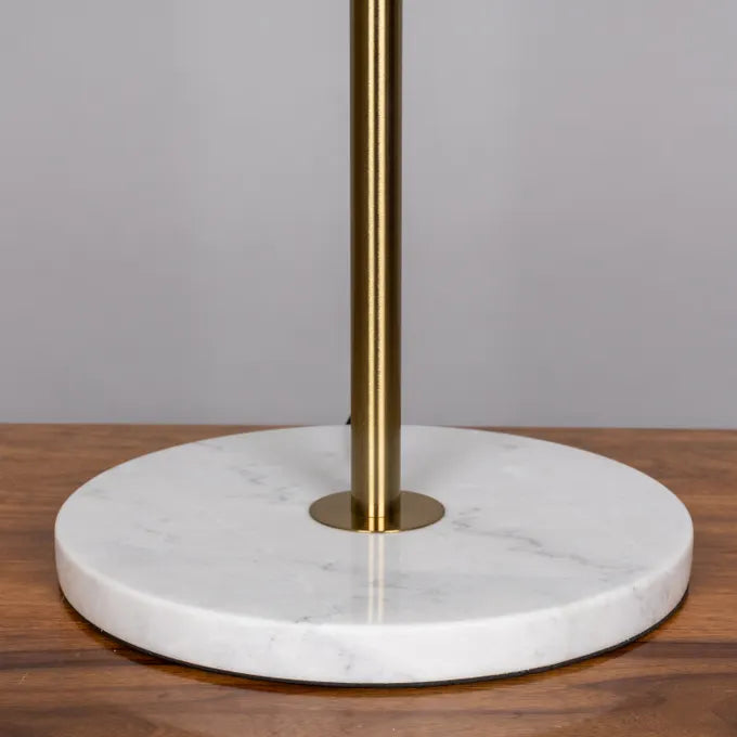 B&B Gold Marble Floor Lamp