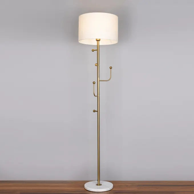 B&B Gold Marble Floor Lamp