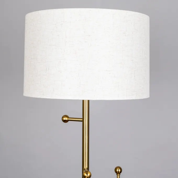 B&B Gold Marble Floor Lamp