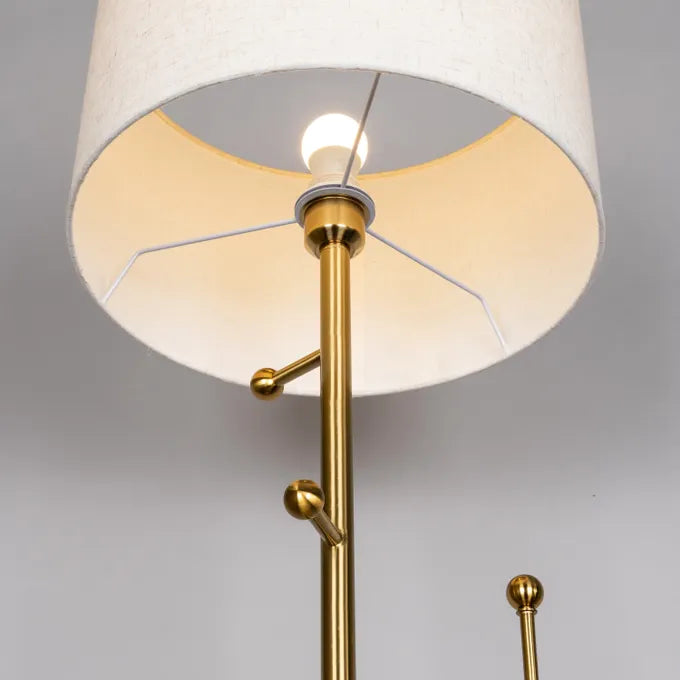 B&B Gold Marble Floor Lamp