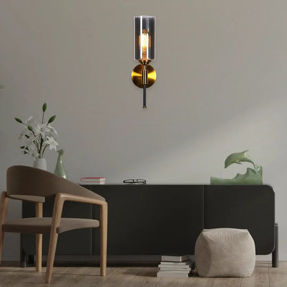 B&B Luxé Cylinder Wall Lamp (Pack of 2) - Bliss and Birch