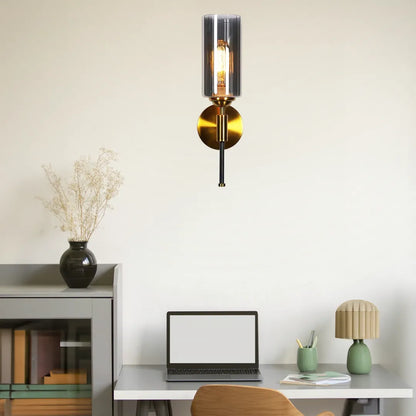 B&B Luxé Cylinder Wall Lamp (Pack of 2) - Bliss and Birch