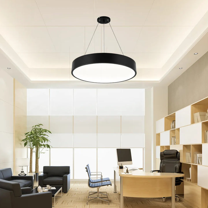 B&B Circular LED Suspended Light - Bliss and Birch
