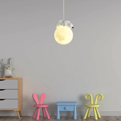 B&B Arctic Glow Polar Bear Lamp (Pack of 2)