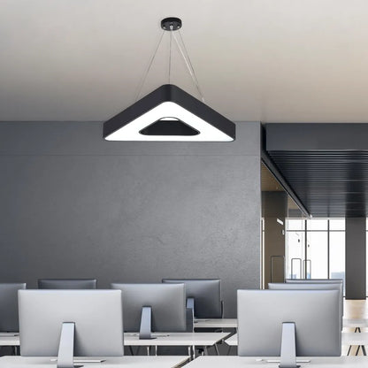 B&B TriHalo – Architectural Triangle Ring LED Pendant Light