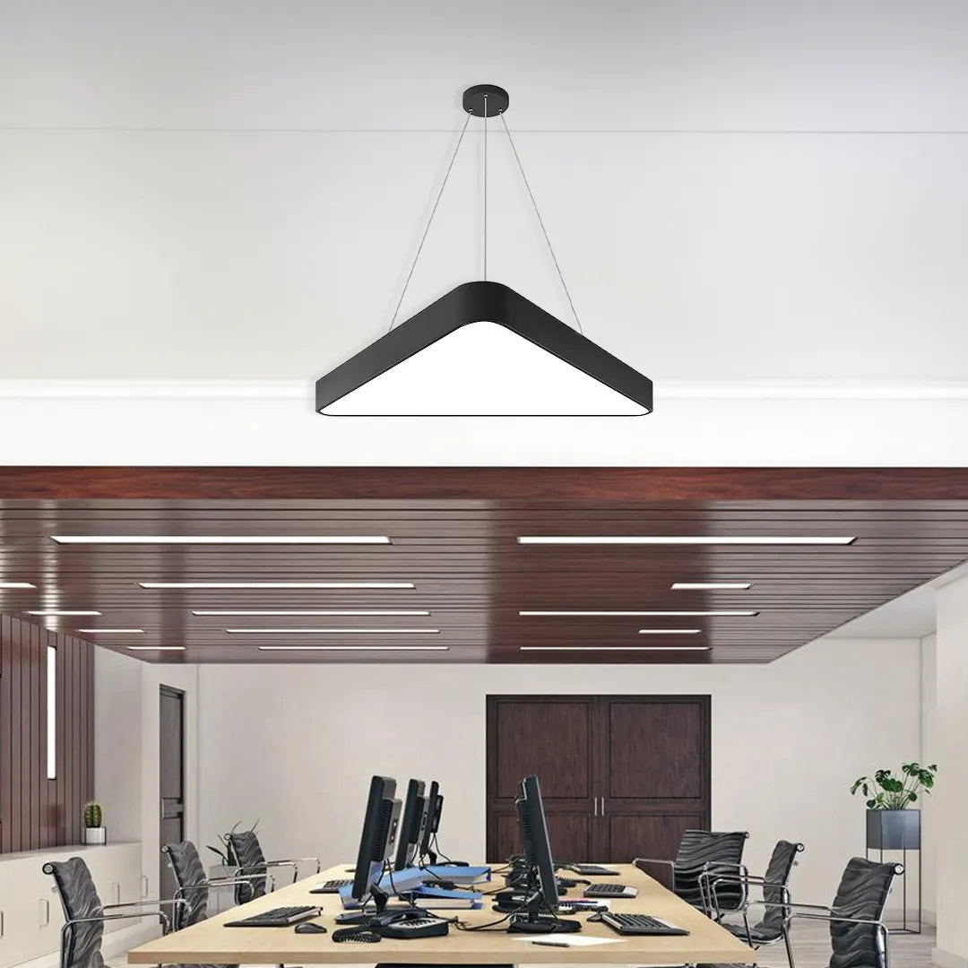 B&B TriLux – Modern Triangle LED Pendant Light
