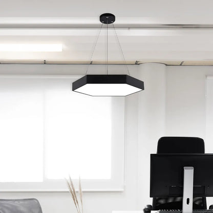 B&B Hexagonal LED Light – Black