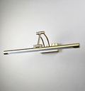Gold articulated mirror light — source-faithful product photo with supplier watermark removed