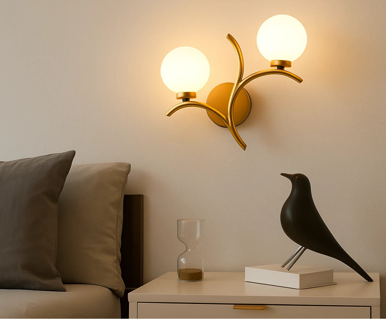 B&B ShadowGlow Sconces Wall Lamp