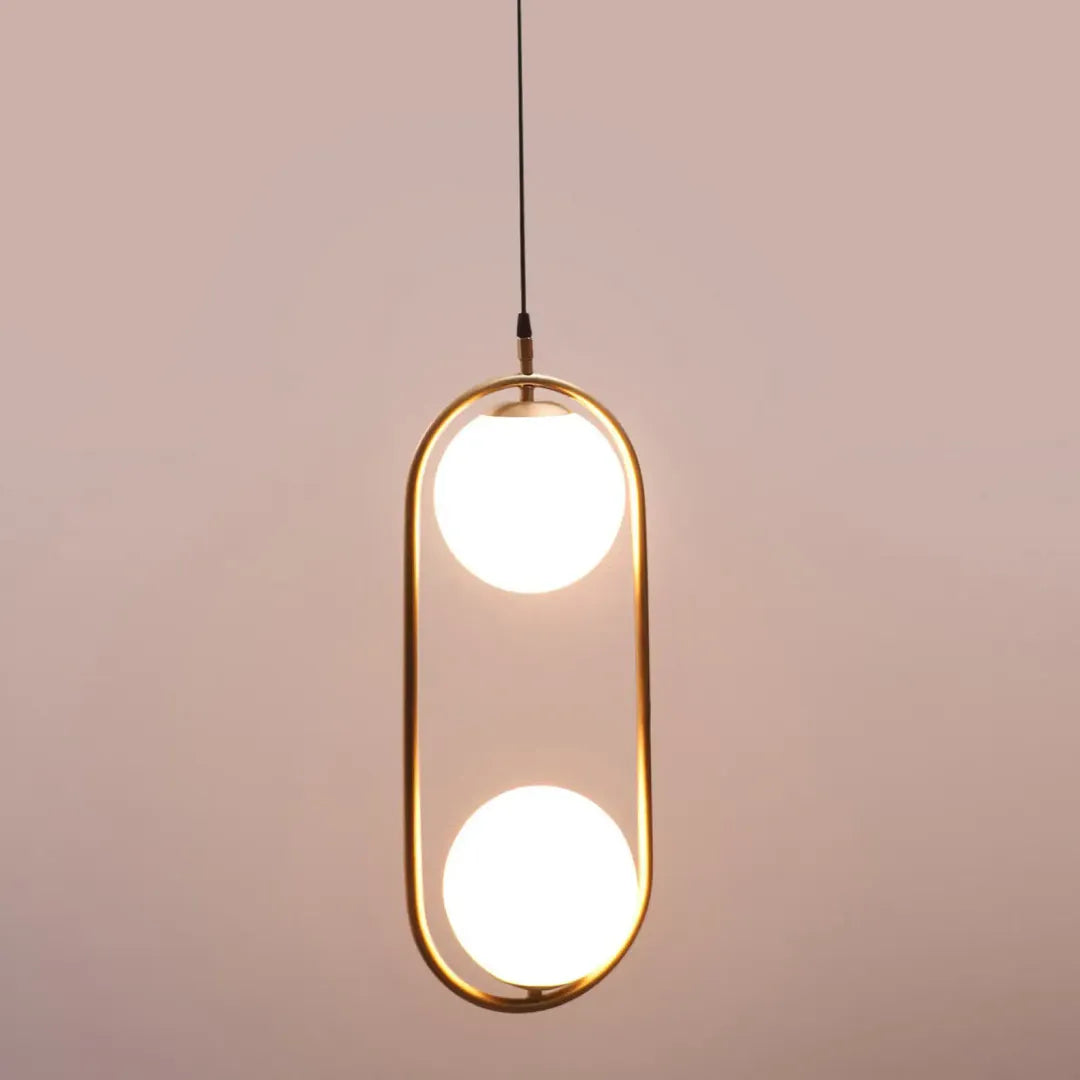 B&B Capsule Double Hanging Light