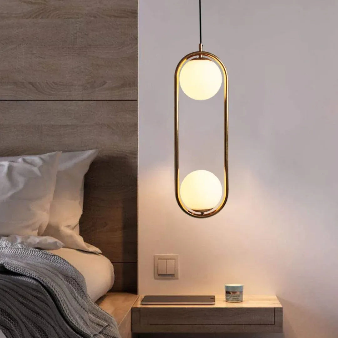 B&B Capsule Double Hanging Light