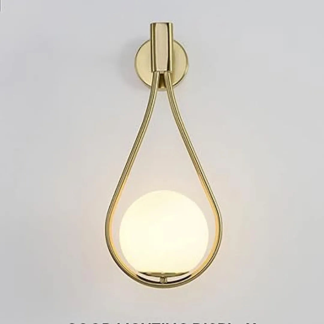 B&B Radiant Reflections Glass Wall Lamp