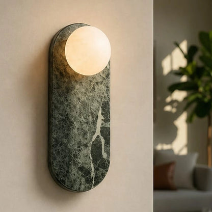 Green Forest Linear Marble Wall Light – Green Forest Linear — 1 WL – catalogue product image