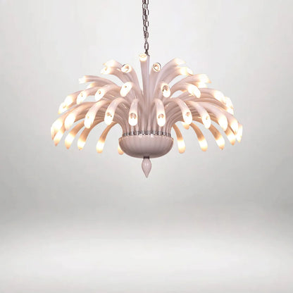 B&B Handcrafted Glass Chandelier - Bliss and Birch