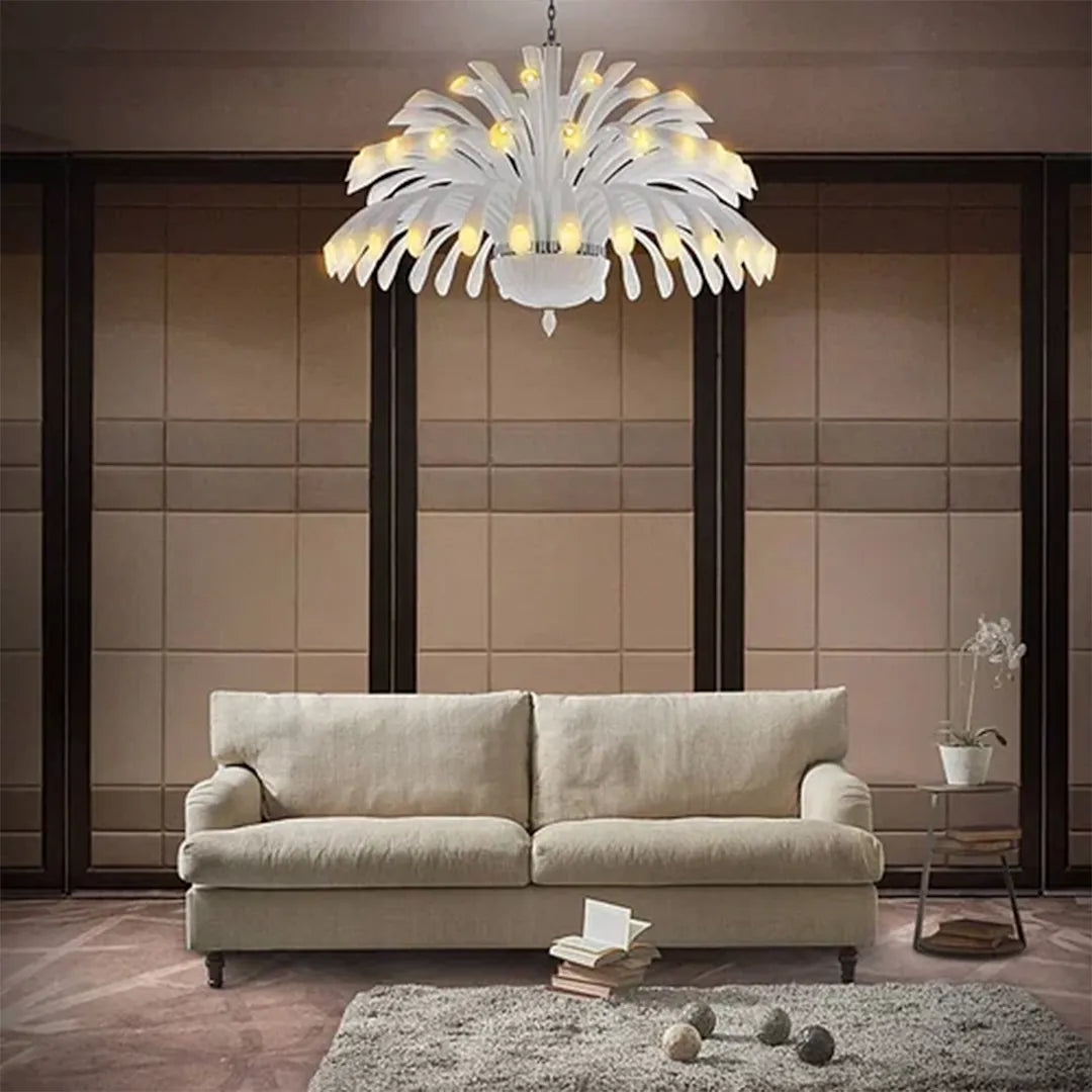 B&B Handcrafted Glass Chandelier