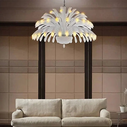 B&B Handcrafted Glass Chandelier - Bliss and Birch