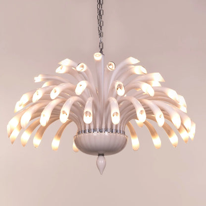 B&B Handcrafted Glass Chandelier - Bliss and Birch