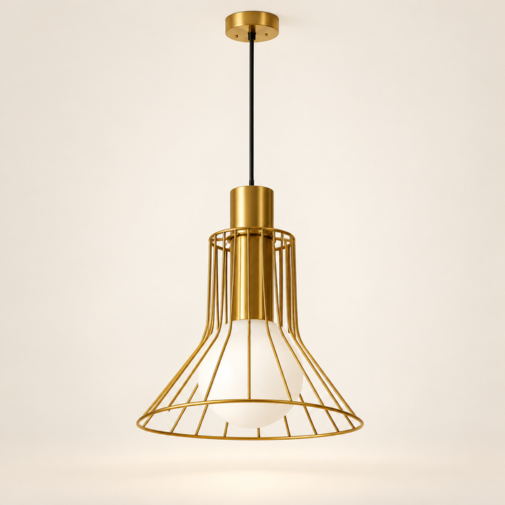 Solenne Gold-Wire LED Pendant Light