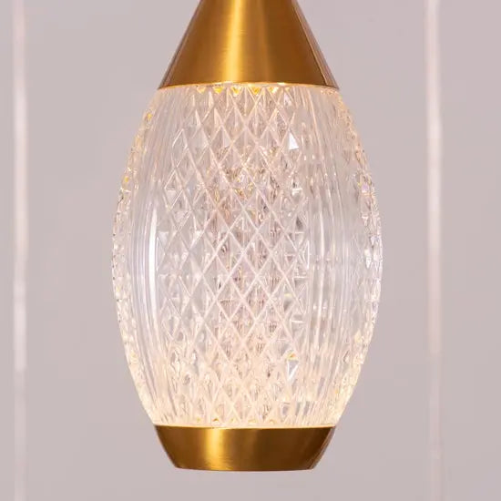 B&B Teardrop Pendant Hanging Light
