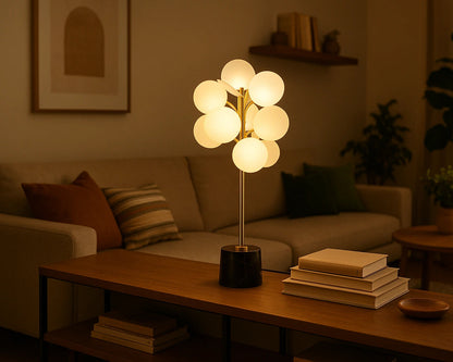 B&B Aurora Petal Cluster Table Lamp