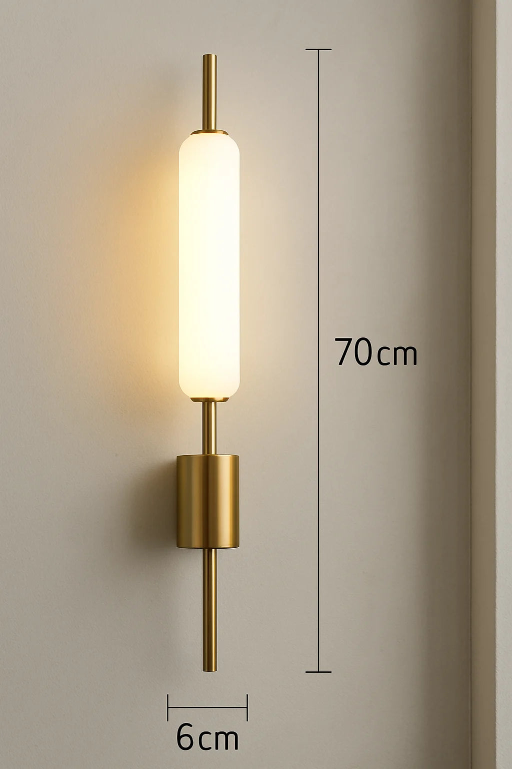 B&B Modern Linea Wall Light Sconce