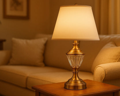 B&B RegalLuxe Crystal Table Lamp