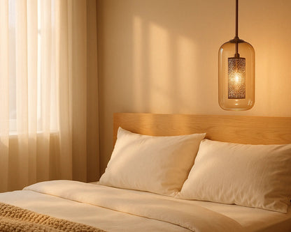 B&B Halo Beam Capsule Pendant Light