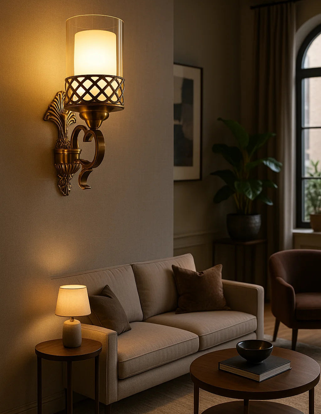 B&B Vintage Wall Sconce (Pack of 2)