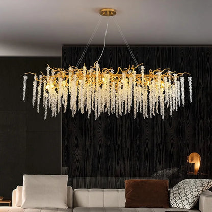 B&B Majestic Crystal-C Chandelier - Bliss and Birch