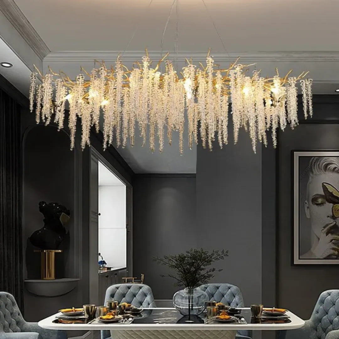 B&B Majestic Crystal-C Chandelier