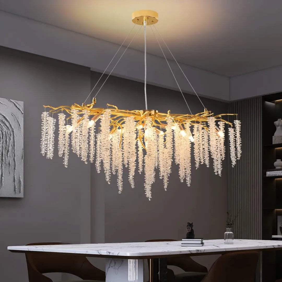 B&B Majestic Crystal-C Chandelier