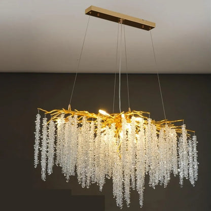 B&B Majestic Crystal-C Chandelier - Bliss and Birch