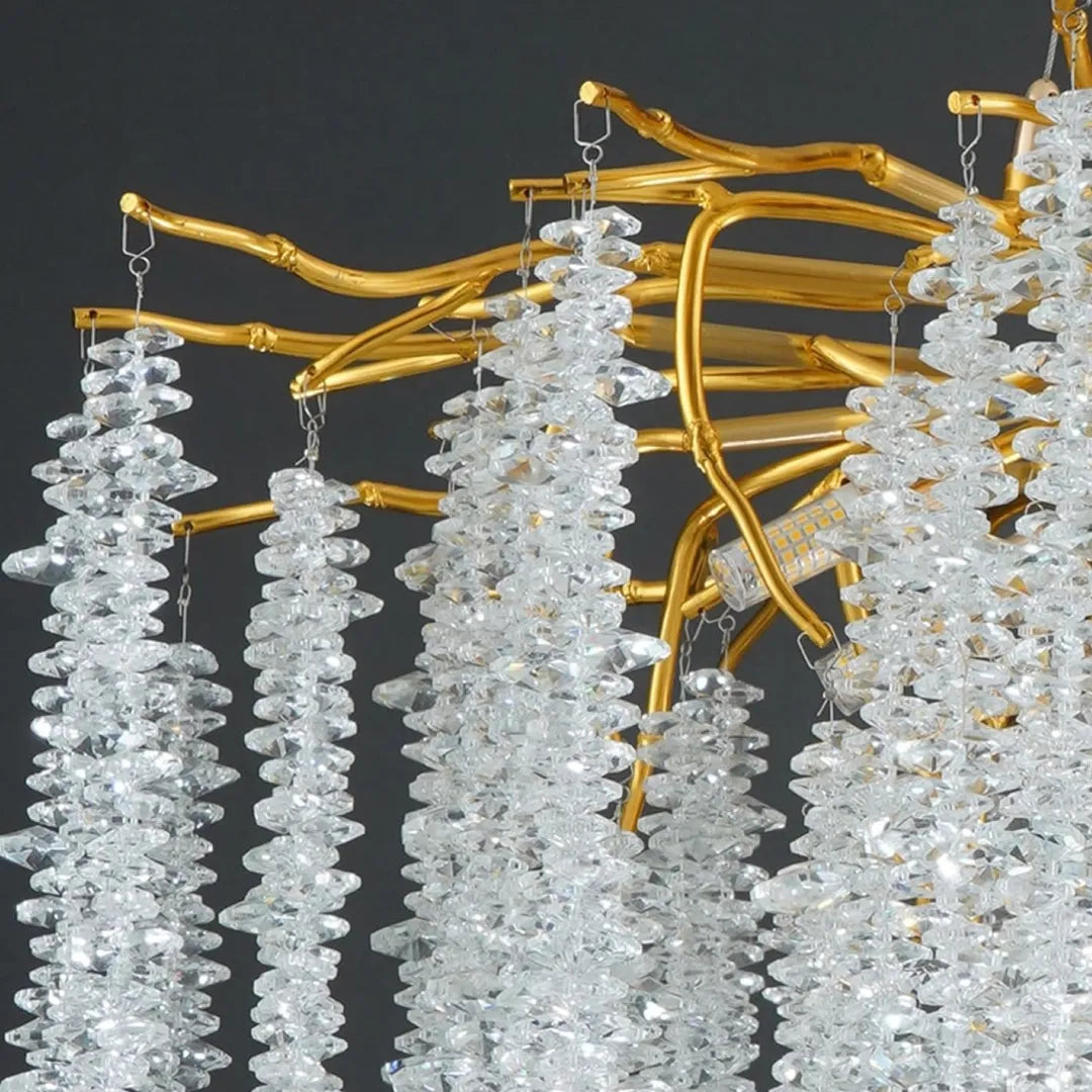 B&B Majestic Crystal-C Chandelier