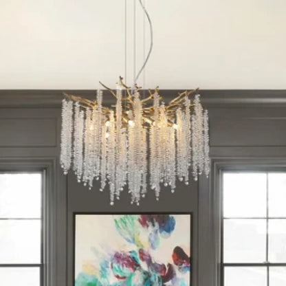 B&B Majestic Crystal-C Chandelier - Bliss and Birch