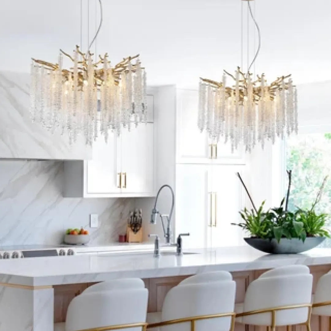 B&B Majestic Crystal-C Chandelier