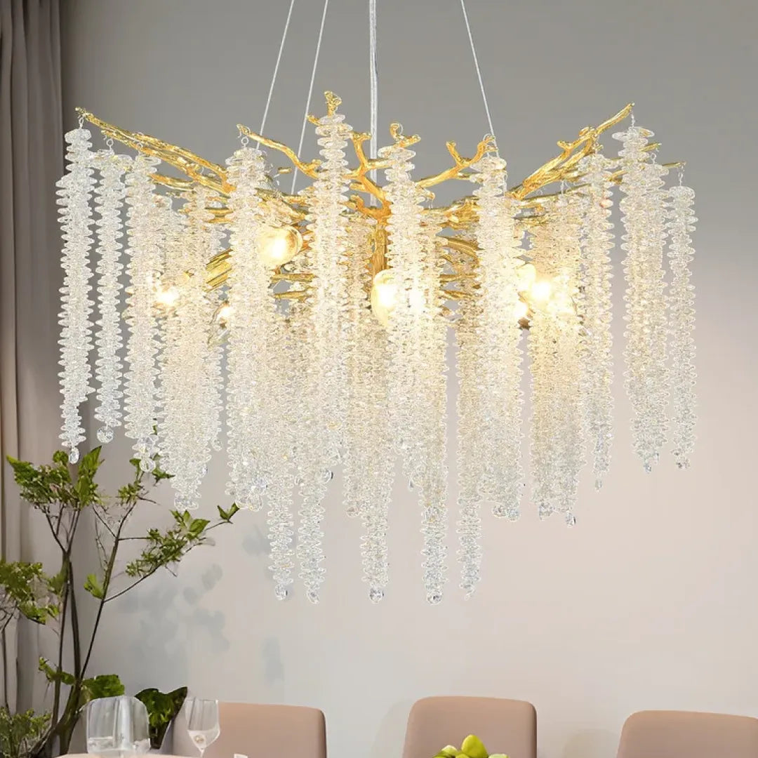 B&B Majestic Crystal-C Chandelier