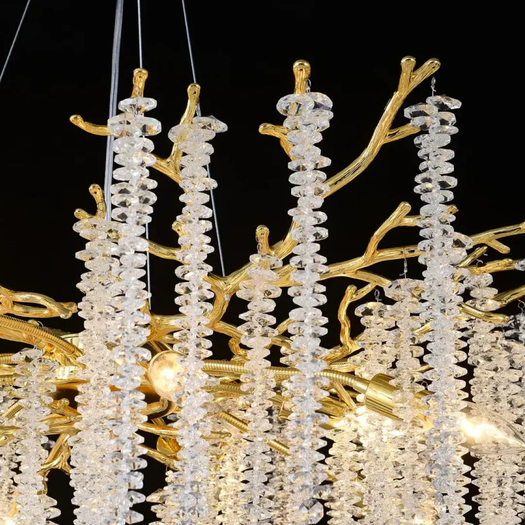 B&B Majestic Crystal-C Chandelier