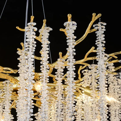 B&B Majestic Crystal-C Chandelier - Bliss and Birch