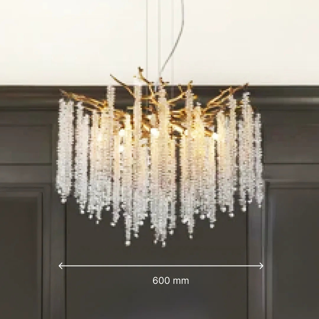 B&B Majestic Crystal-C Chandelier